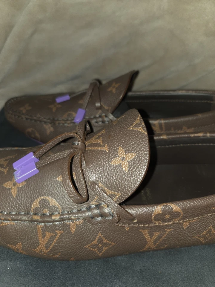 Louis Vuitton LV Driver Moccasin – Virgil Abloh Purple Edition - Image 4 of 4