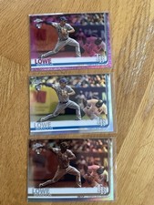 Brandon Lowe 3 Card RC Lot- Refractor Pink And Sepia