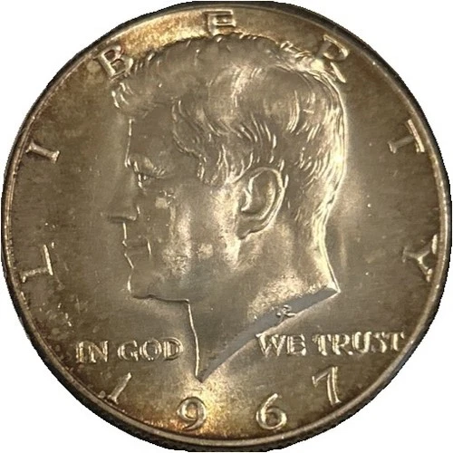 1967 P JFK Half Dollar BU Cond. 40 Percent Silver