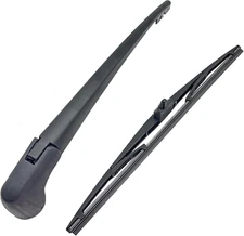1 Set Rear Window Wiper Blade & Arm Black For Honda Pilot 2009-15 76720-SZA-A02