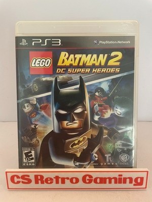 LEGO Batman 2 (PlayStation 3, PS3) Complete w/ Man Tested Good Condition