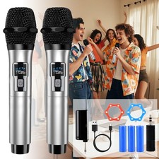 Microfonos Inalambricos Profesionales Profesionales Recargables Presentadores US