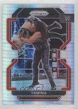 2022 Panini Prizm WWE Hyper Prizm Tamina Snuka Tamina #156 0y59