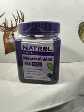 MelatoninMax  , Blueberry, 10 mg, 80 Gummies 10mg Maximum strength Exp.05/26
