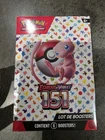 Bundle 151 6 boosters EV3.5 Pokémon 151 FR Scellé Neuf + Protection