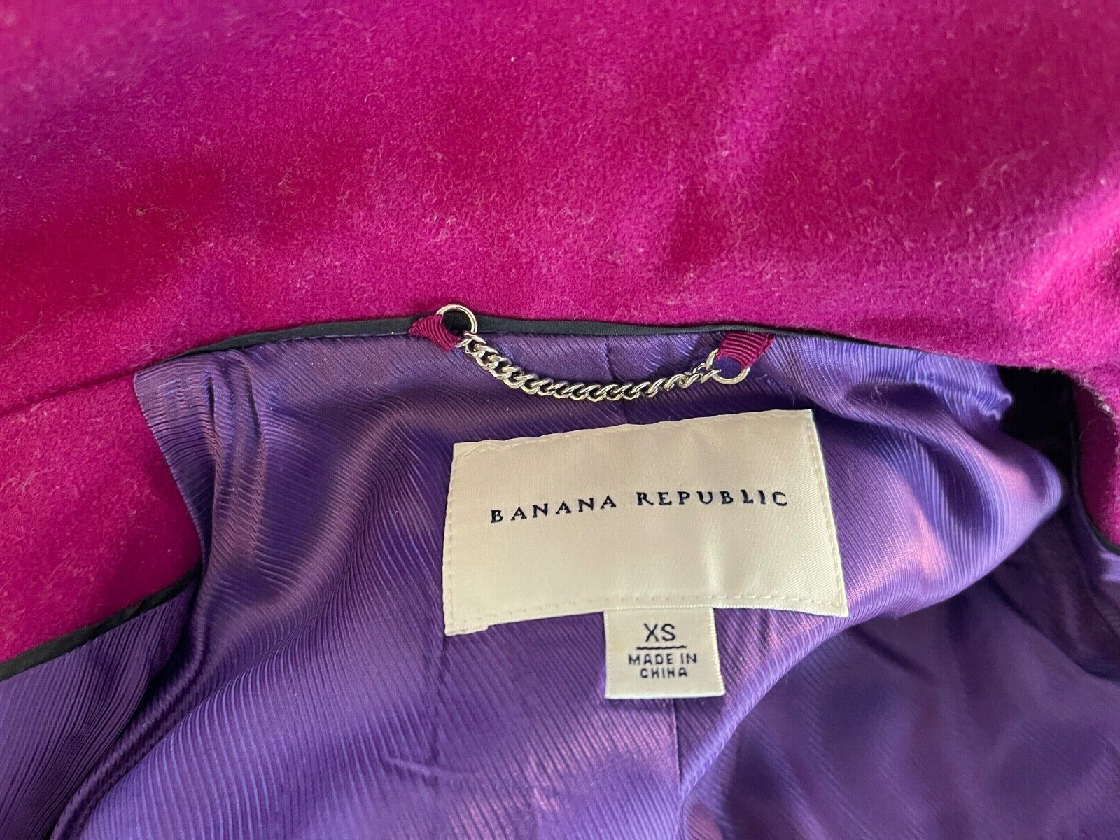 Banana Republic Basic wool-blend coat-jacket in B… - image 9