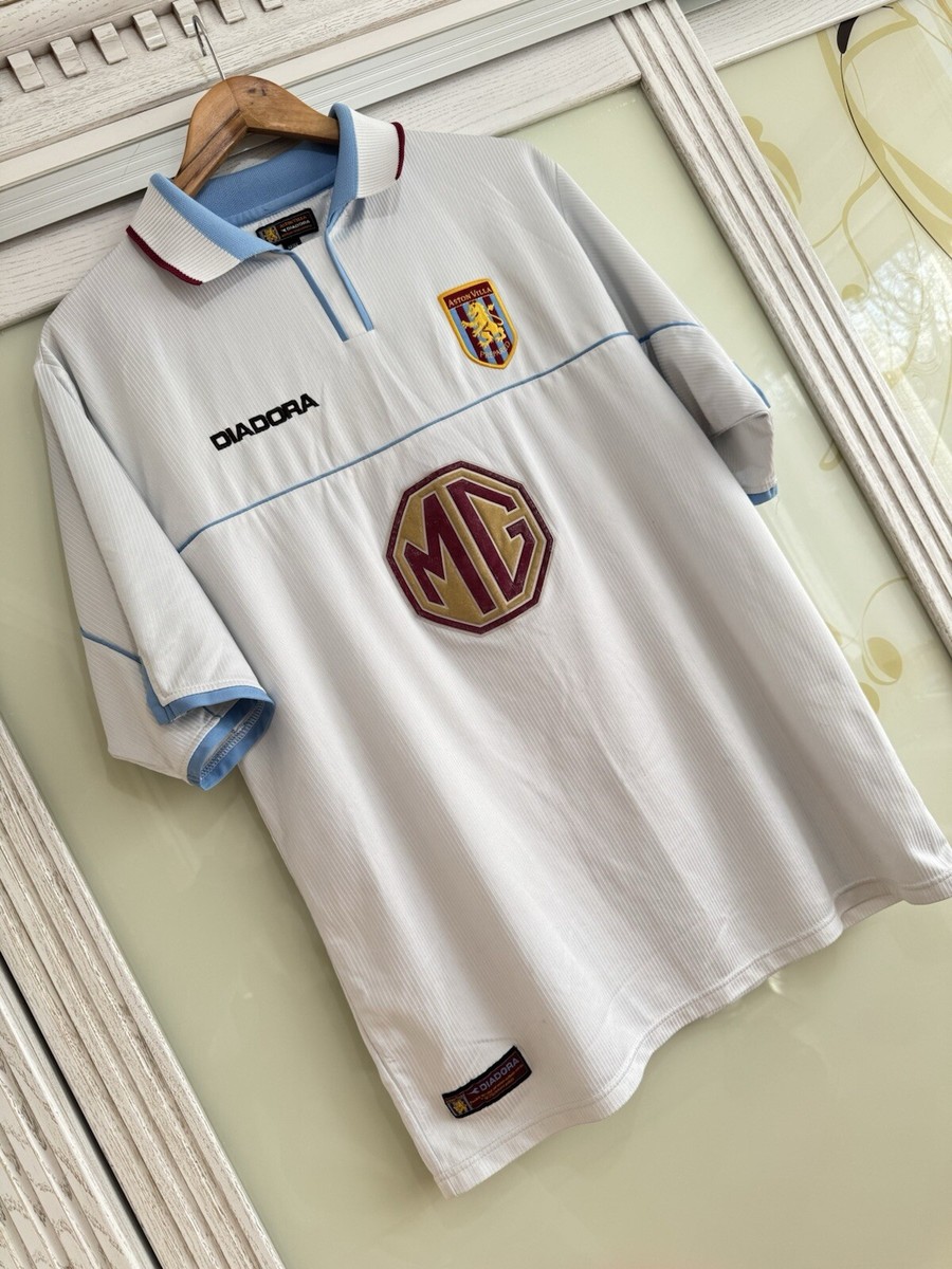 スポーツ Corinthian2003 MoustaphaHashi AstonVilla Vintage Aston Villa 2002-2003 Home Soccer Jersey Football