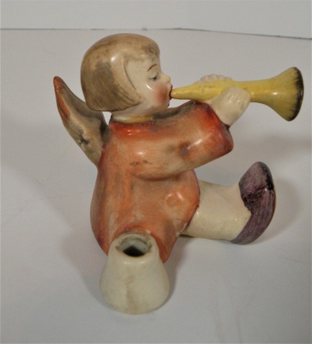 Hummel Figurines Germany Full Bee 1950"s Three Angel Girls with Instruments. - Picture 10 of 19