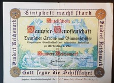 Spółdzielnia parowa Niemiecka Prąd i Żegluga Śródlądowa ok. 1935 Dekoracyjna