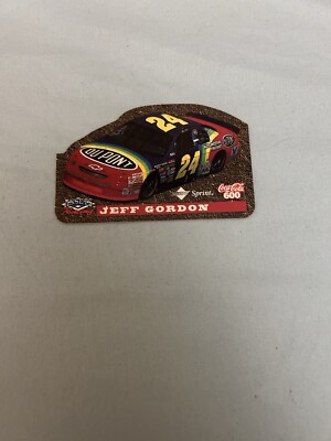 1995 Assets Racing Coca-Cola 600 Interactive Phone Cards /3521 Jeff Gordon HOF