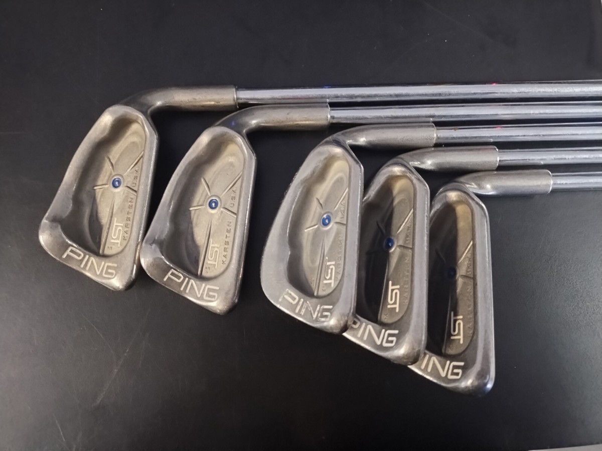 USED PING ISI BLUE DOT IRONS (3,4,PW,SW2,LW)- SOLD INDIVIDUALLY