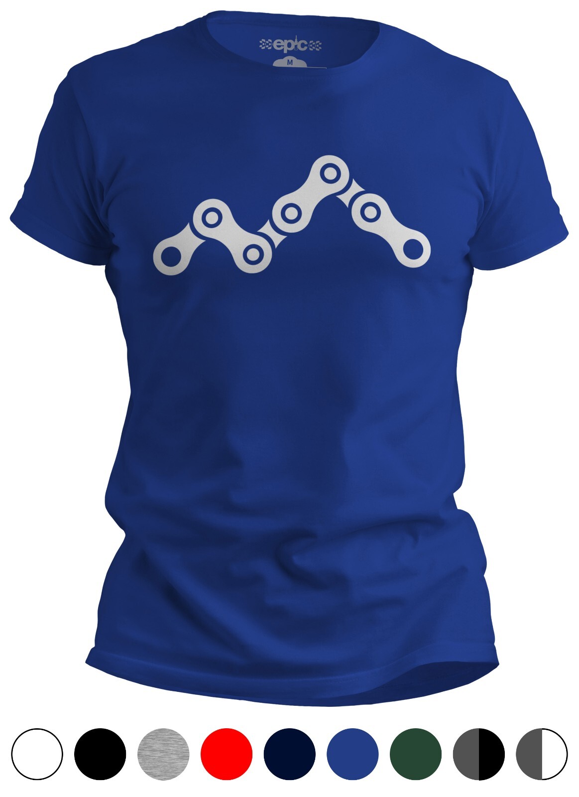 Camiseta de ciclismo Chain Peaks - regalo perfecto para ciclistas y ciclistas de montaña/MTB