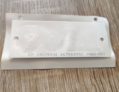 Genuine Holden Vauxhall VXR Sill Plates GM 13294107 VXR NEW Badge GM 5177439 - Bild 6 von 9