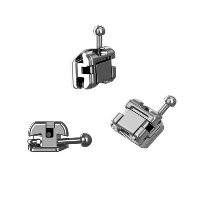 Apparecchi Ortodontici Autoleganti Roth .022 - Parentesi In Metallo Con - Foto 3