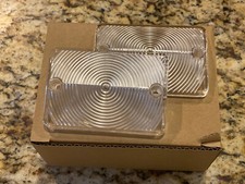 1954 1955 Chevy Truck Parking Light Lamp Lens Pr Clear 1954 1955 Chevy Truck Parking Light Lamp Lens Pr Clear
