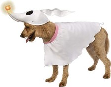 Zero Nightmare Before Christmas Fancy Dress Up Halloween Pet Dog Cat Costume
