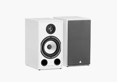 TRIANGLE BOREA BR03 PAIR SPEAKERS BOOKSHELF WHITE NEW