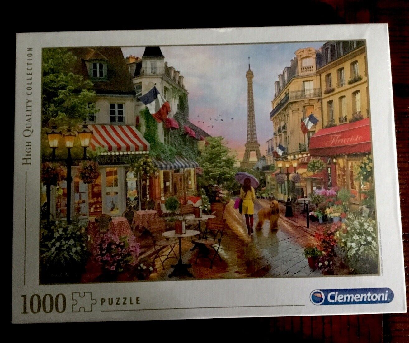 Clementoni 1000 Piece Jigsaw Puzzle Flowers In Paris