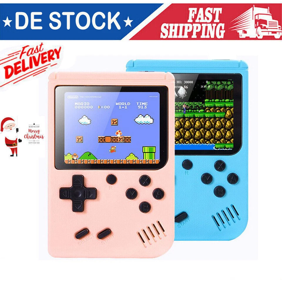 500 in 1 Retro Handheld Videospielkonsole Gameboy Einbaute klassische Spiele Neu - Bild 3 von 4