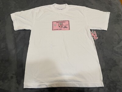 BLACKPINK X VERDY BORN PINK AMEX EXCLUSIVE T-SHIRT WHITE SIZE Small BRAND NEW