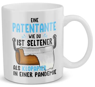Patentante Geschenk Taufpatin Tasse Patin Geburtstag Weihnachten Idee Frauen