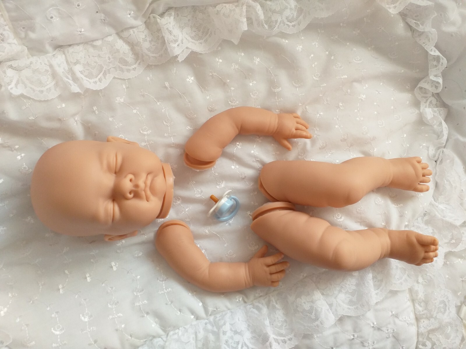 SOFT LIFELIKE DOLL KIT ""SOFIA"" FULL LIMB  BLUE DUMMY