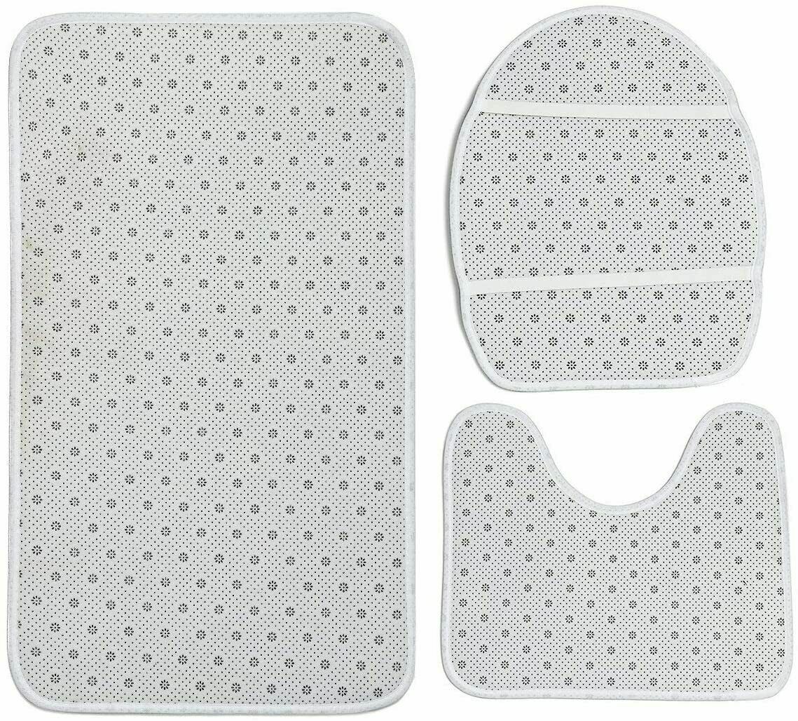 African King and Queen Shower Curtain 4 Pcs Sexy Bathroom Bath Mat Sets