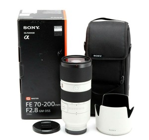 Mint Sony Fe 70 0mm F2 8 Gm Oss Lens With Hood Case And Box Ebay