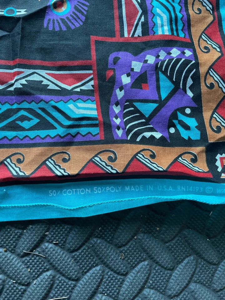Wamcraft Bandana Bufanda Multicolor Unisex Adulto Boho Suroeste Nativo Azteca Foto 4 de 4