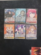 Weiss Schwarz Foil Card Lot Various Rarities See Photos