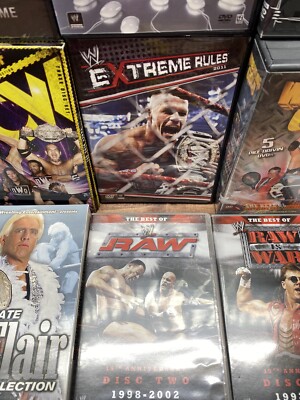Wrestling DVD Lot of 13 - WWF, WCW - Box Sets - See Photos For