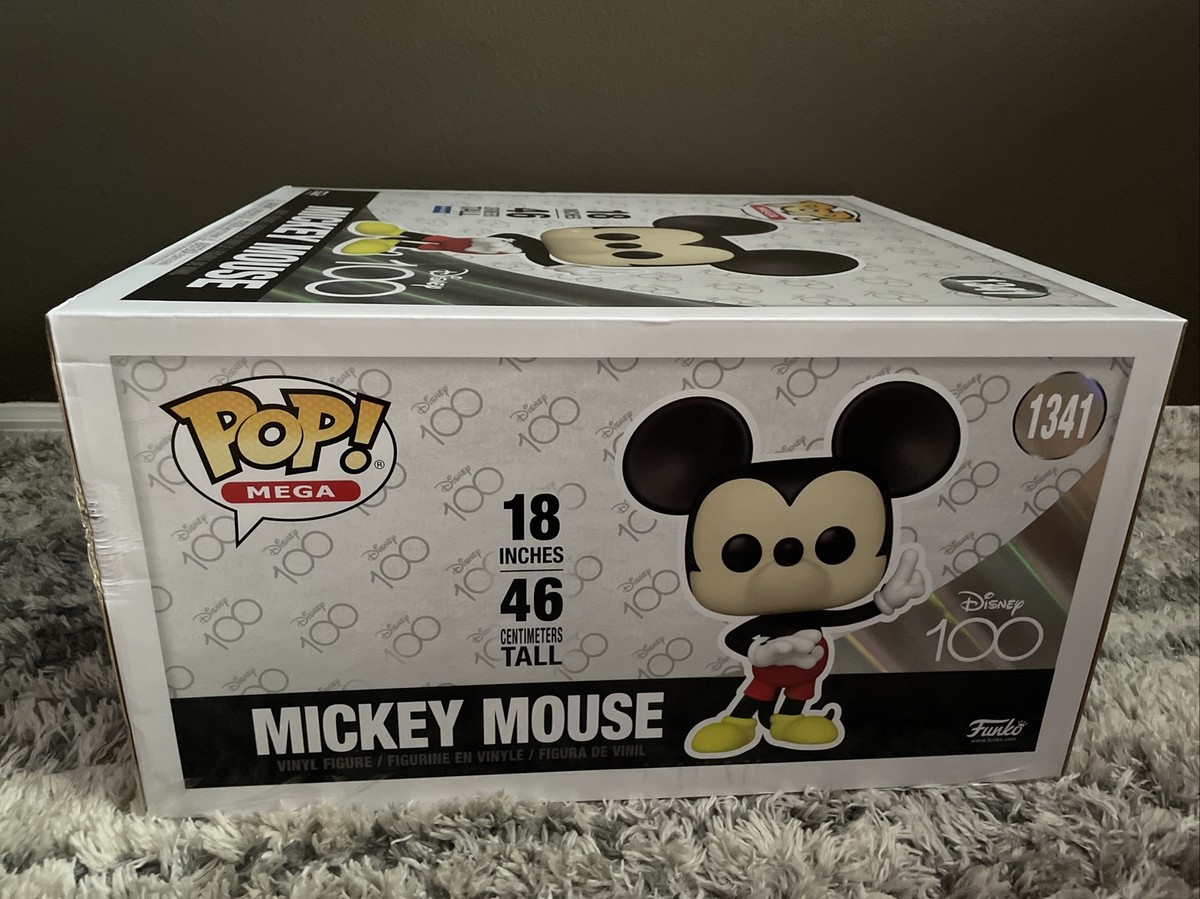 Pop MEGA Mickey Mouse 18in 46 Centimeters Tall Disney 100 FUNKO