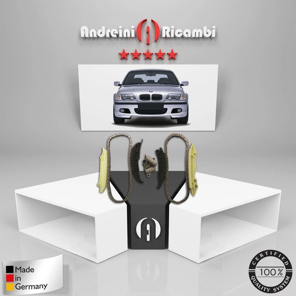 Set Kette Vertrieb 7 StüCke Xbmw Serie 3 E46 320D 110KW 150CV Von 2001-image