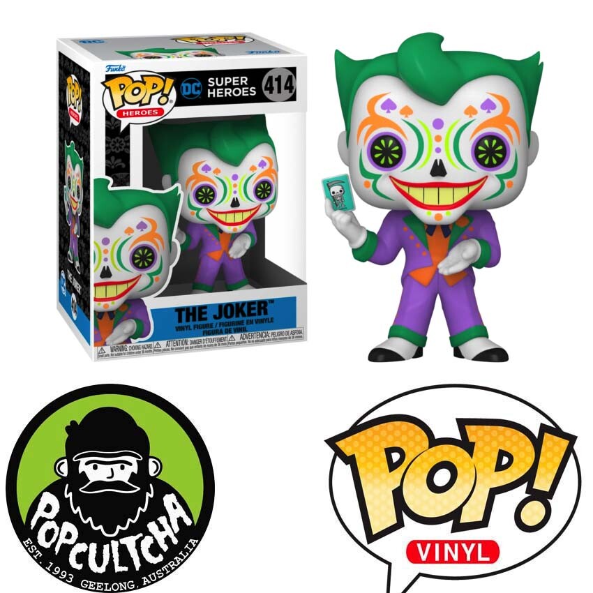 Batman - Joker Dia De Los Muertos Pop! Vinyl Figure &Quot;New&Quot;