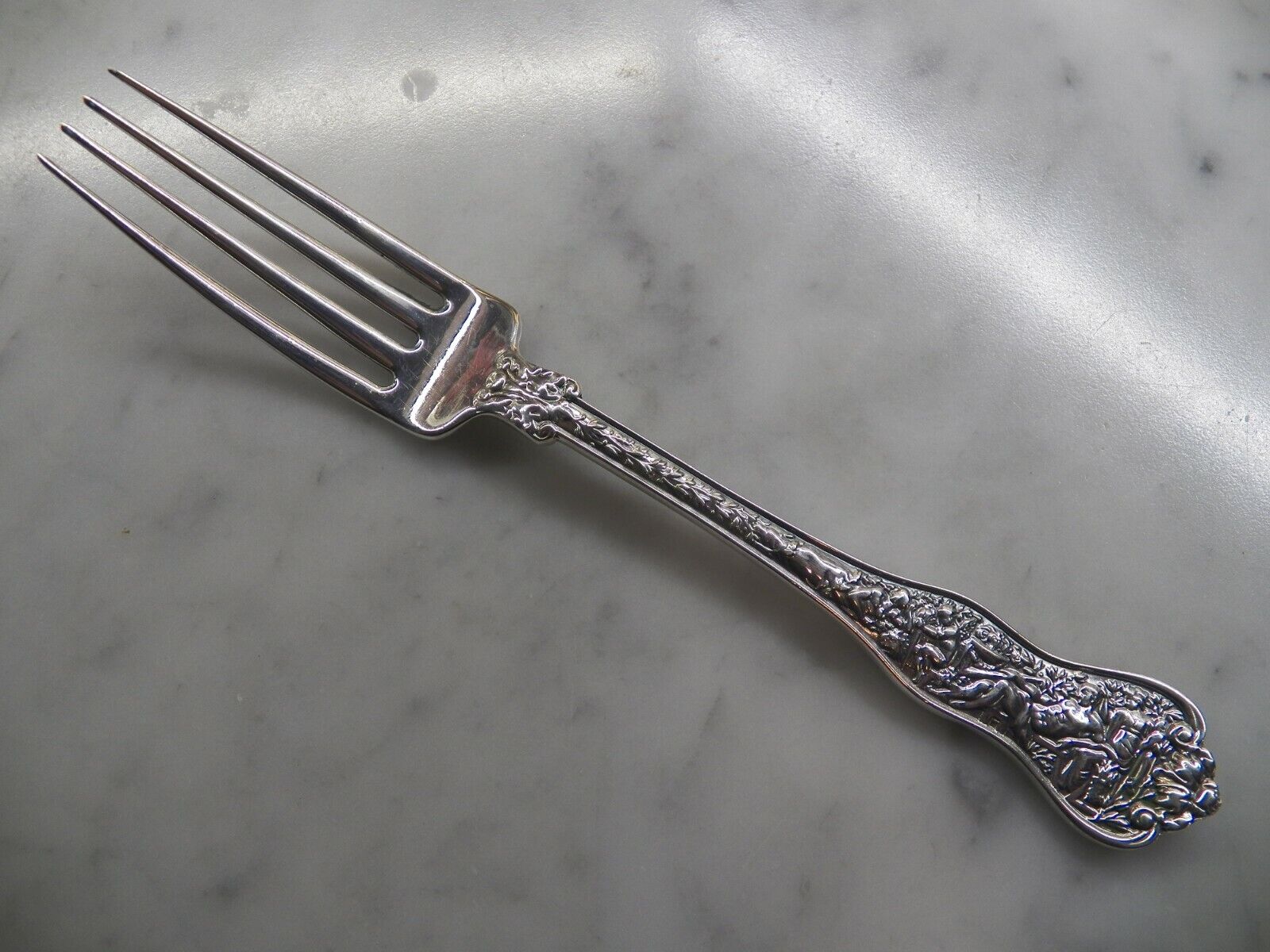 OLYMPIAN BY TIFFANY & CO. STERLING SILVER DINNER FORK 8" NO MONOGRAM