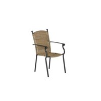 Merxx Roma Stapelsessel, Natur, 2Er Set Gartenstuhl