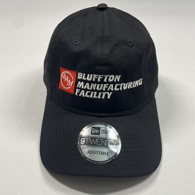 Bluffton Manufacturing Facility Hat Cap Men s Black Strapback 9twenty New Era