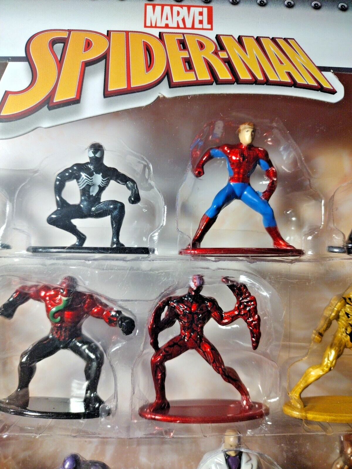 Spider-Man Jada Nano MetalFigs Mini Die-Cast Metal Set of 18 Figures Series 8