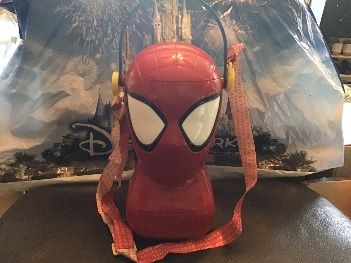 Spiderman Popcorn Backet with Strap Gently Used - FREE Gift To