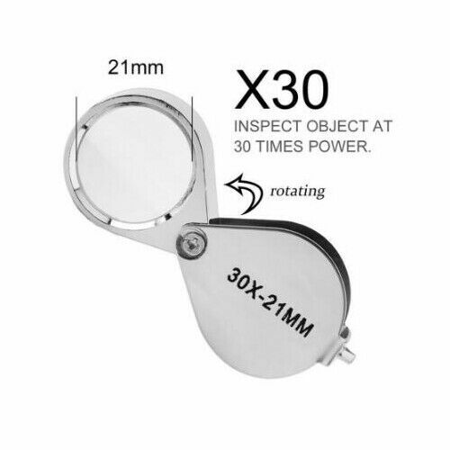 Jewellers Monocle Magnifying Eye Glass Loop Loupe Diamond Gold Silver Inspection eBay