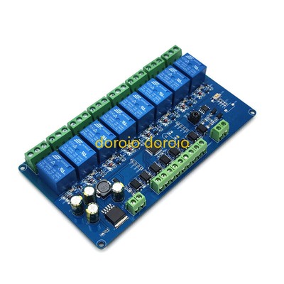 7-30V 8Channel Modbus Relay Module RS485 TTL UART Multifunction Control Switch