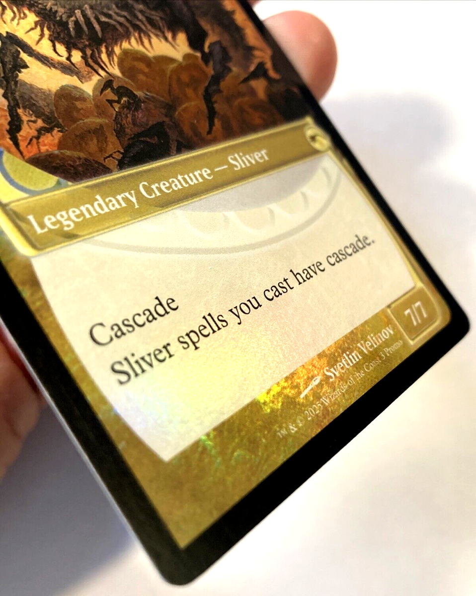 【最終SALE❗️】MTG 初祖スリヴァー　foil 1枚　secret lair s-l1200.png