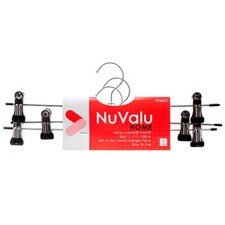 NEW Pack of 3 NuValu Metal Hanger For Pants 3pc each Set FREE SHIPPING