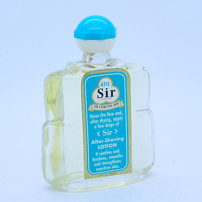 VINTAGE 4711 SIR AFTER SHAVE LOTION 60ML, RARE! 50+ years