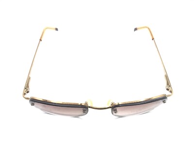 Ralph Lauren 7515/S L6E Brown Half Rim Rectangle Eyeglasses  display picture 3
