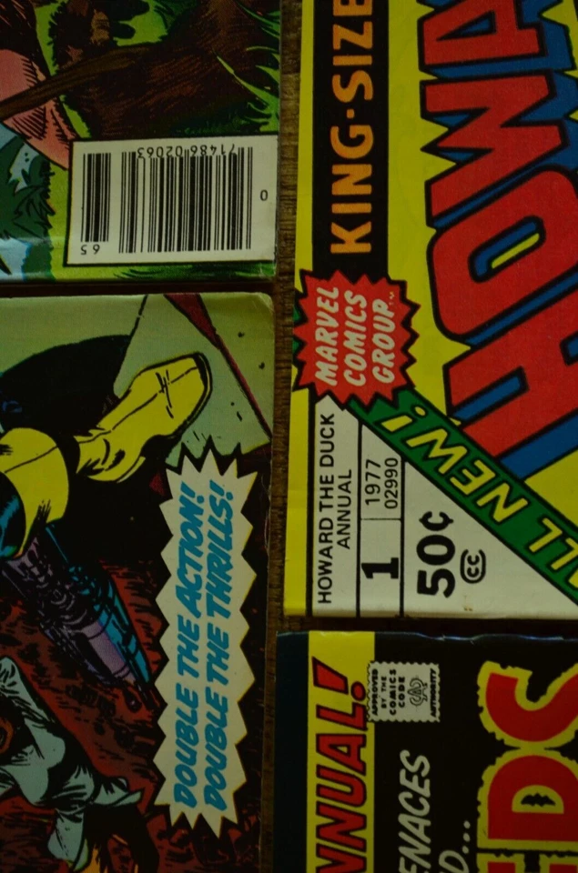 Marvel #1 King Size Annuals Defenders Tarzan Comic Book Lot of 4 VF+ 8.5 - Image 2 of 4