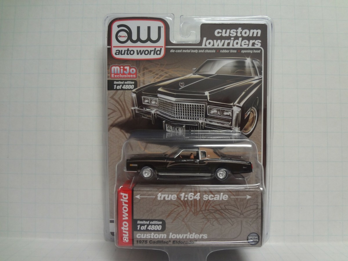 Auto World 1975 Cadillac Eldorado Custom Lowriders MiJO Exclusive
