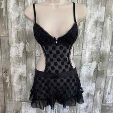Seductivewear by cinema black lingerie S