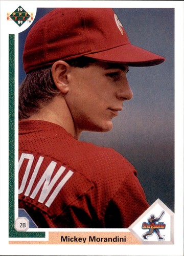 Mickey Morandini #18 1991 Upper Deck card