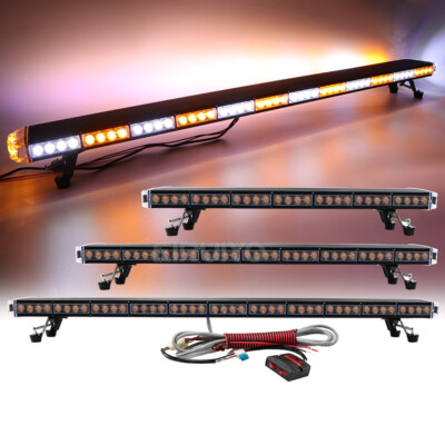 29'' - 71'' Roof Emergency Vehicle LED Light bar Beacon Flashing Recovery LightBar